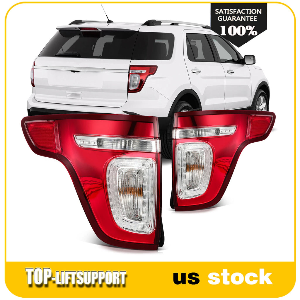 LED Tail Light Assembly Pair for Ford Explorer (2011–2015)