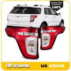 LED Tail Light Assembly Pair for Ford Explorer (2011–2015)