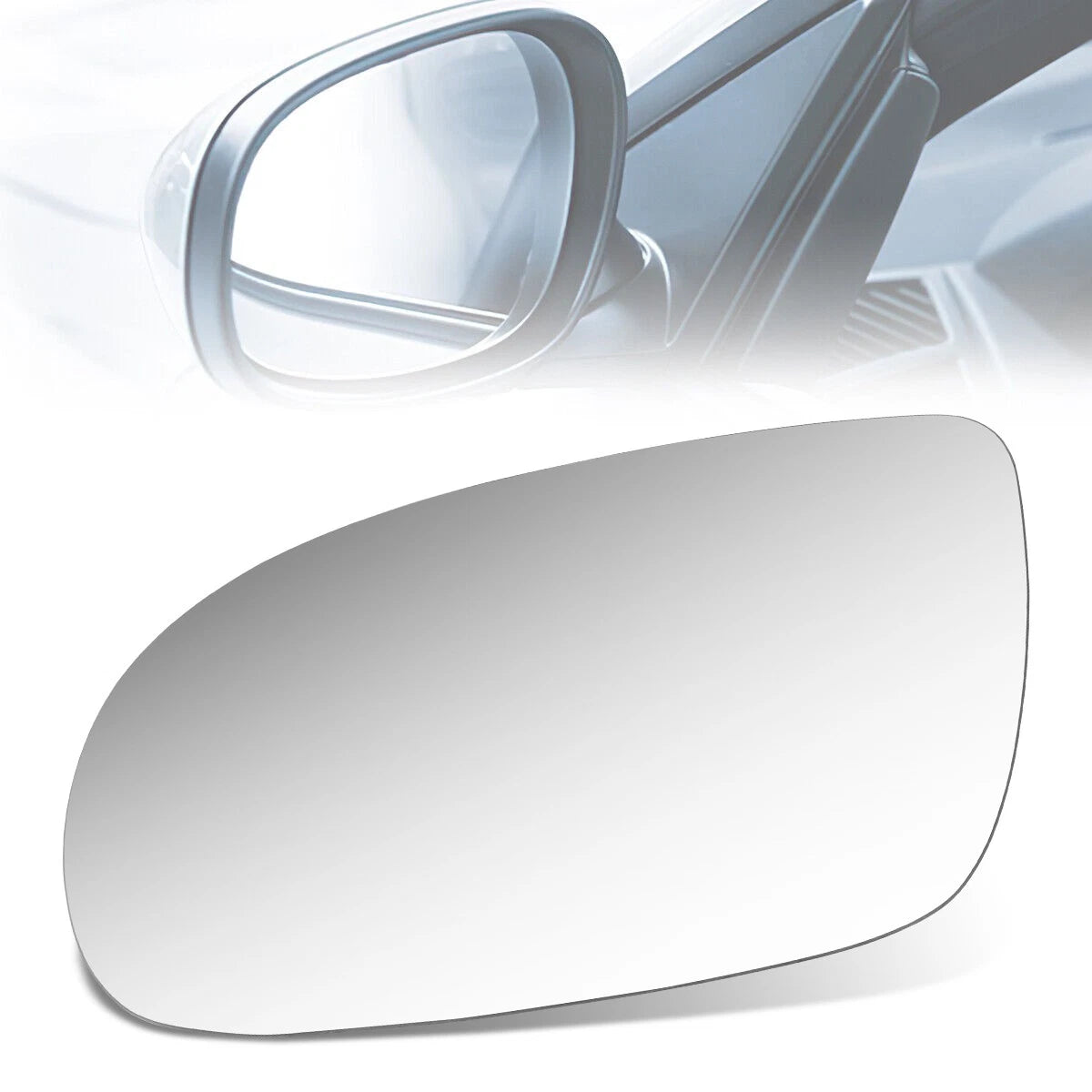Driver Side View Door Mirror Glass Flat Lens for Caprice Fleetwood (1995–1996)