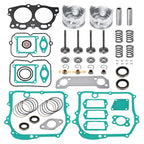 Engine Piston Intake Exhaust Valve Gasket Rebuild Kit for EZGO 350cc EH35C (1996–2002)
