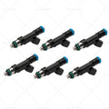 Set of 6 Fuel Injectors for Jeep Dodge Wrangler Chrysler 3.3L 3.8L (2000–2010)
