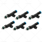 Set of 6 Fuel Injectors for Jeep Dodge Wrangler Chrysler 3.3L 3.8L (2000–2010)