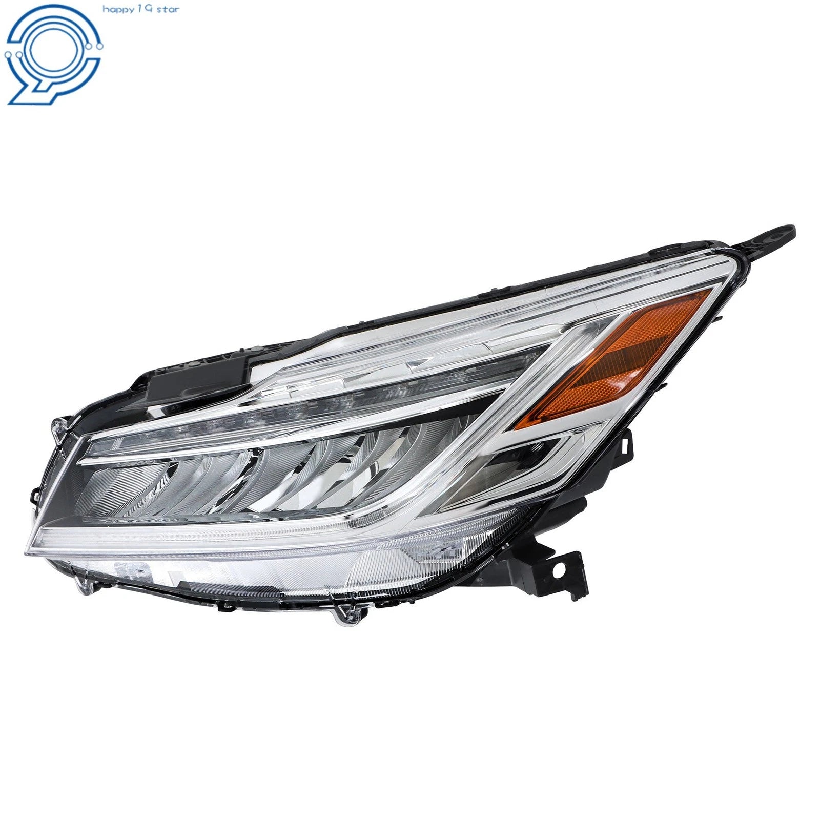 LED Headlight for Honda Accord Sedan (2016-2017) Chrome Housing Left Side