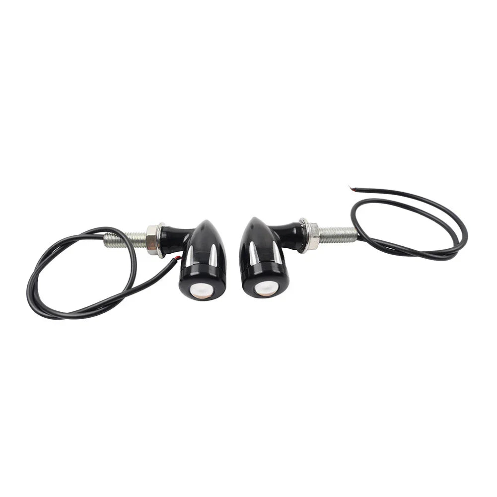 Mini Turn Signal Light Blinker 8mm for Bobber Cafe Racer