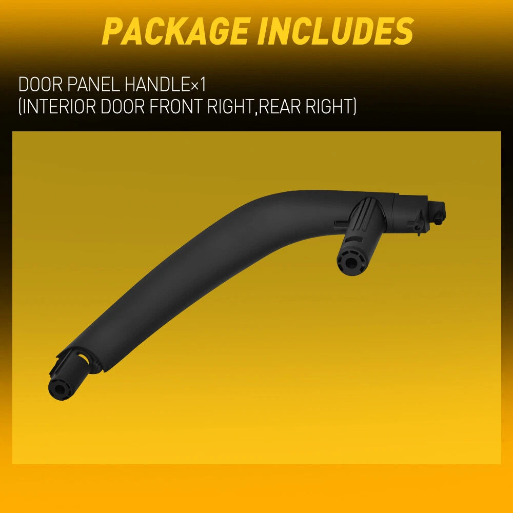 Passenger Right Inner Door Handle for BMW X5 X6 (2014-2018) Black