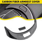 Carbon Fiber Console Armrest Button Trim for Benz GLC Class X253 (2015–2020)