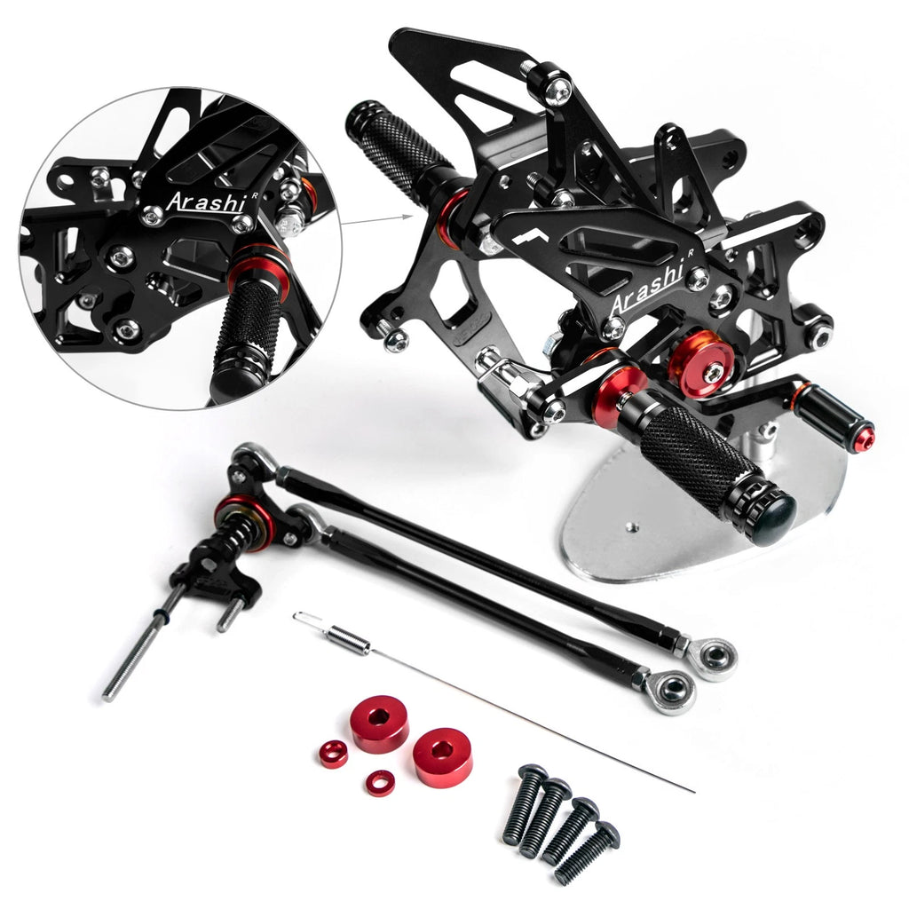CNC Aluminum Rearsets Footpegs for Honda CBR 600 RR (2009–2022) #3