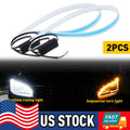 2X 60cm LED DRL Light Strip for Cars (Universal Fit)