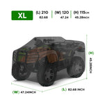 ATV Cover for Polaris Honda Yamaha Can-Am Suzuki (UV Dust Waterproof)