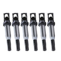 6Pcs Ignition Coils 3-Pin Connector for BMW 1 Series M E82 E88 320i E46 E60 (2008-2013)