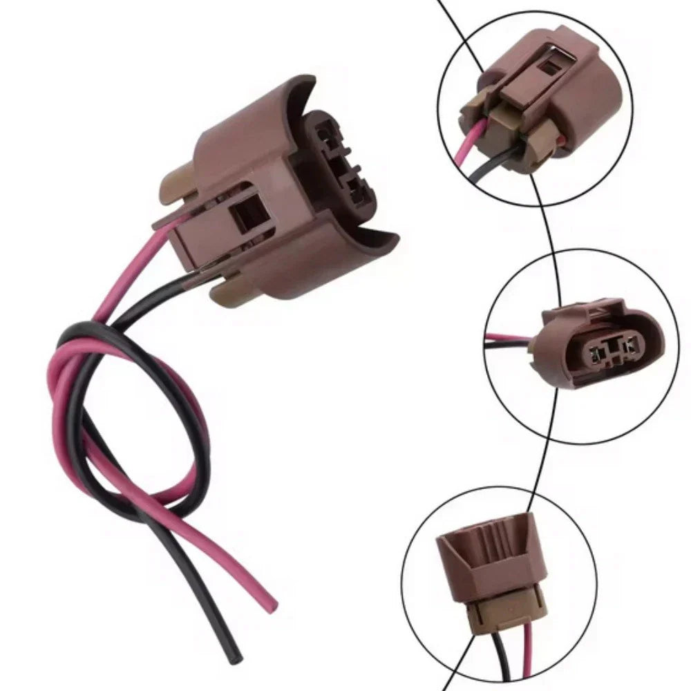 Headlight Bulb Socket Wiring Connector Plug Adapter for Lexus Toyota (2000-2006)