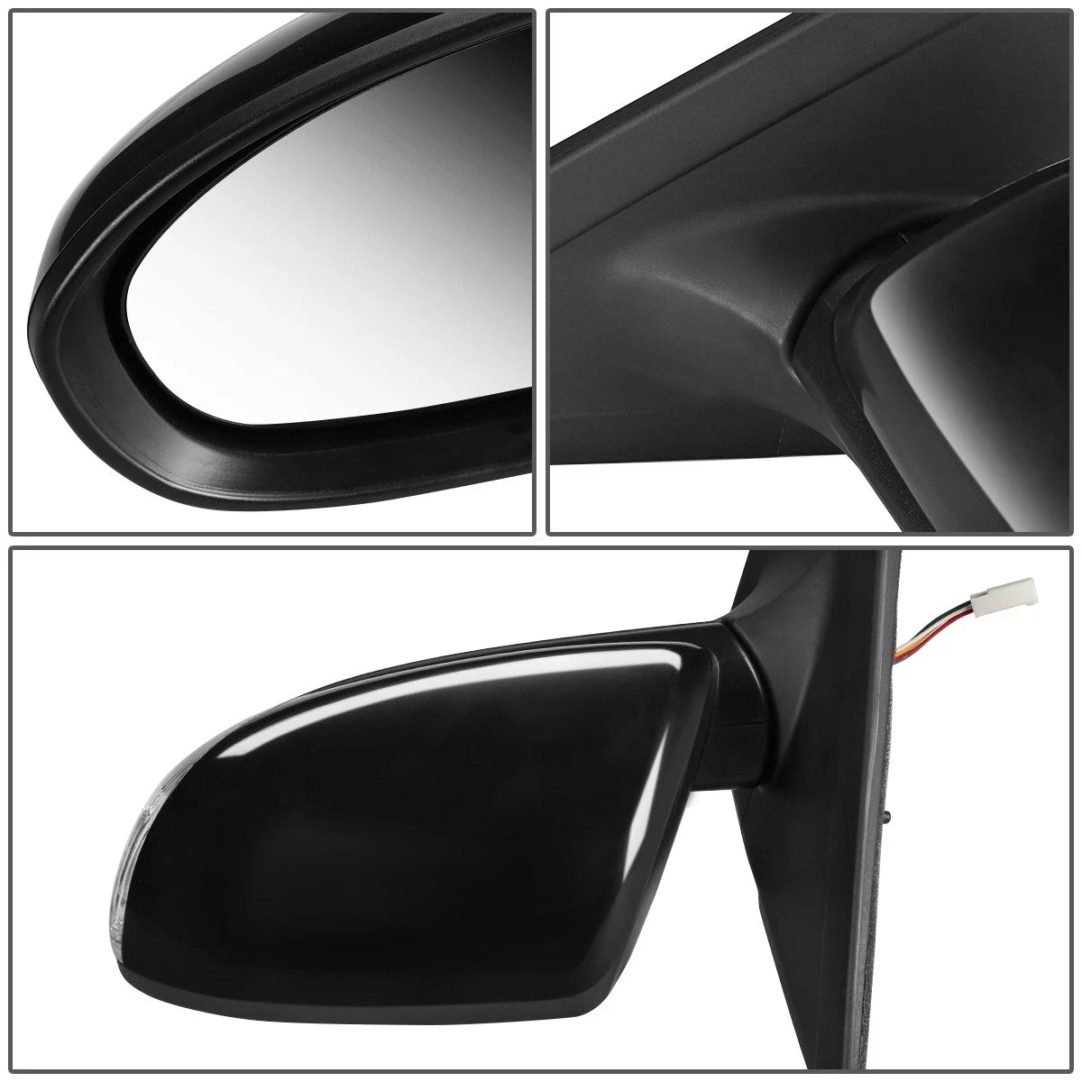 Power+Turn Signal Side Door Mirror Left for Mazda 3 (2010–2013) MA1320160