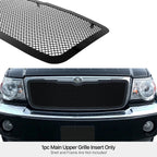 Black Stainless Steel Mesh Grille Insert for Chrysler Aspen (2007-2009)