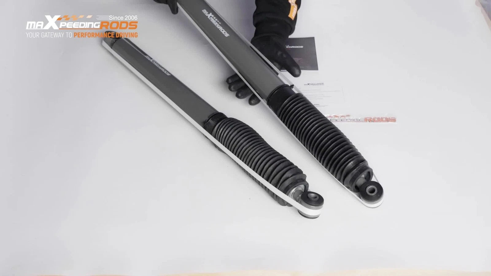 Set of 2 Racing Rear Shock Absorbers for Ford F-150 SVT Raptor (2010–2014)