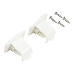 2X Wall Mounted Fishing Rod Storage Clips Holder Rack Organizer