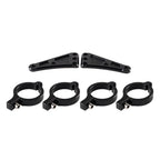 CNC Headlight Lamp Mount Bracket for Universal Fit 41mm Fork Tubes (Pair)