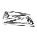 Chrome Front Bumper Fog Light Lamp Moulding Trim for Toyota CHR (2016–2018)
