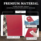 Red Wine Carrier Bag for Double Bottle Protection for Party (---)