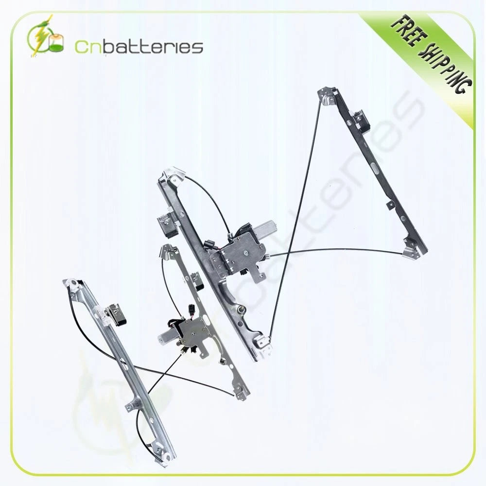 Pair Window Regulator & Motor for Cadillac Escalade (2002–2006)