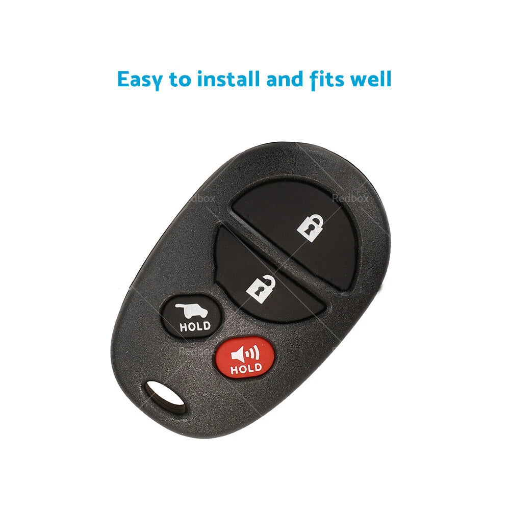 Remote Car Key 315 MHz for Toyota Aurion Kluger (2006–2013)