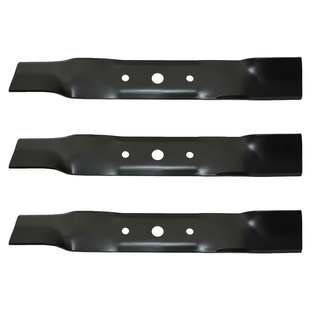 Set of 3 Oregon Gator Mulching Blades for John Deere GX20819