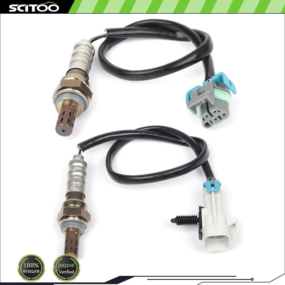 2X Oxygen Sensor O2 for Pontiac Grand Prix 2008 (3.8L) Upstream & Downstream
