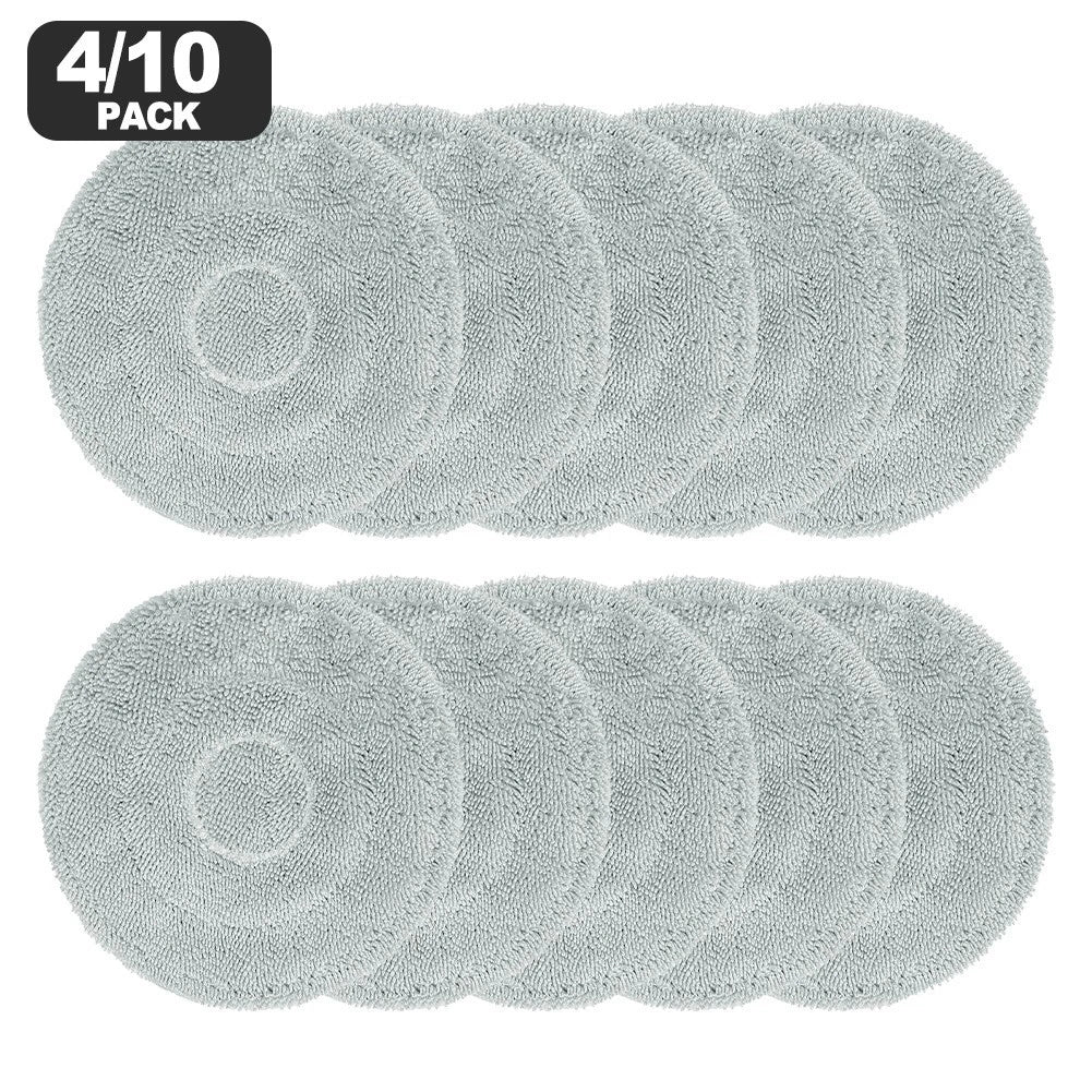 Set of 4 Washable Microfiber Mop Pads for Trouver E30 (RLE52SC)