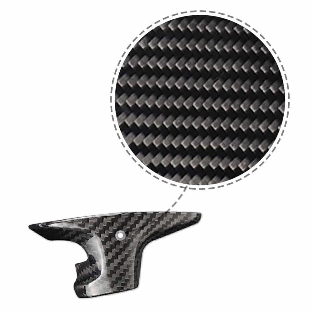 Carbon Fiber Gear Shift Knob Side Cover Sticker for Challenger Charger (2015–2020)