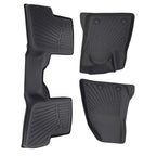 Set of 4 All-Weather TPE Carpet Floor Mats for Jeep Renegade (2015–2023)