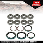 Front Wheel Bearings & Seals Kit for Polaris Sportsman Worker 335-500