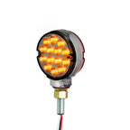 3 Inch LED Pedestal Light Replacement Amber Red Double Face for Universal (2010–2020)
