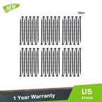 Set of 60 Plastic Spiral Landscape Edging Nails for Garden