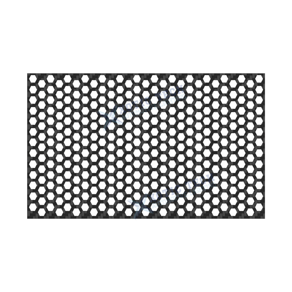 Carbon Fiber Honeycomb Rear Lamp Sticker for Car (48-30 cm)