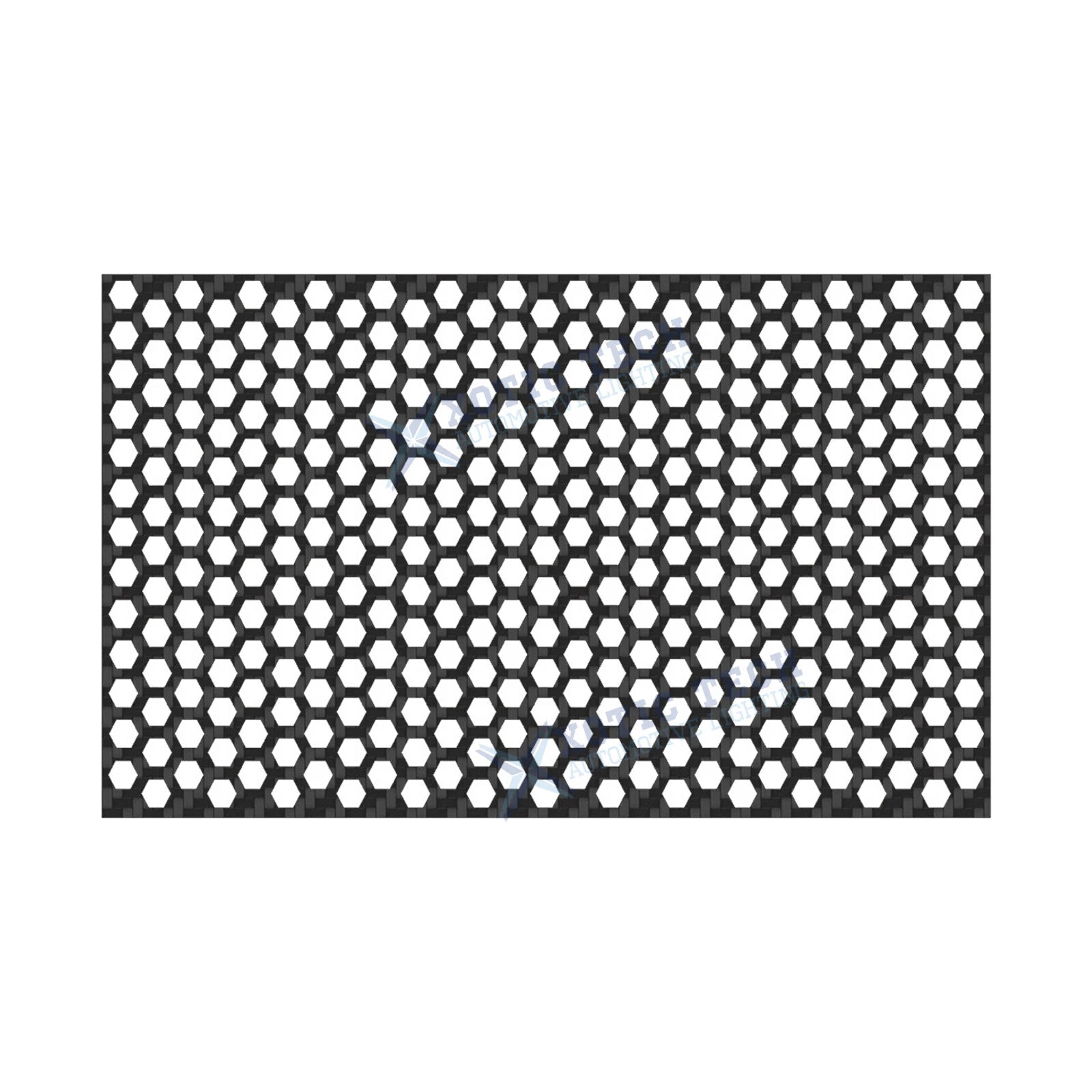 Carbon Fiber Honeycomb Rear Lamp Sticker for Car (48-30 cm)