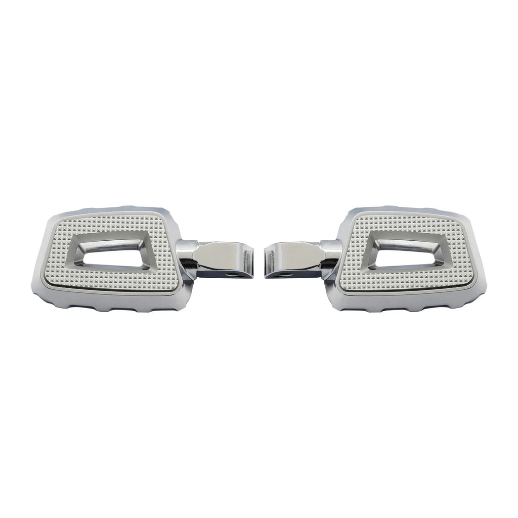 Chrome Passenger Footpegs for Harley Street Fat Bob 2018-2025
