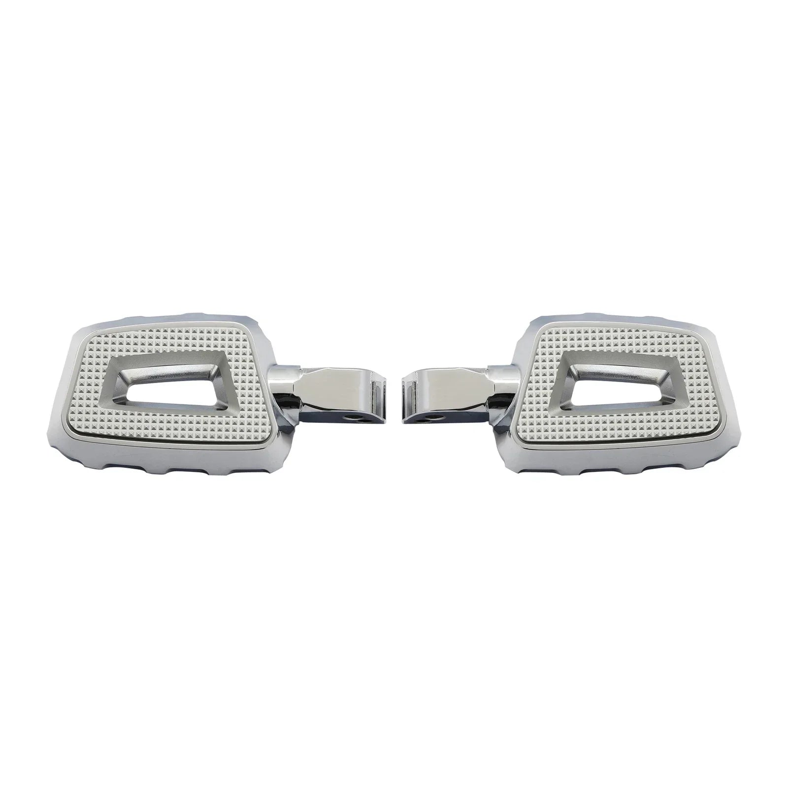 Chrome Passenger Footpegs for Harley Street Fat Bob 2018-2025