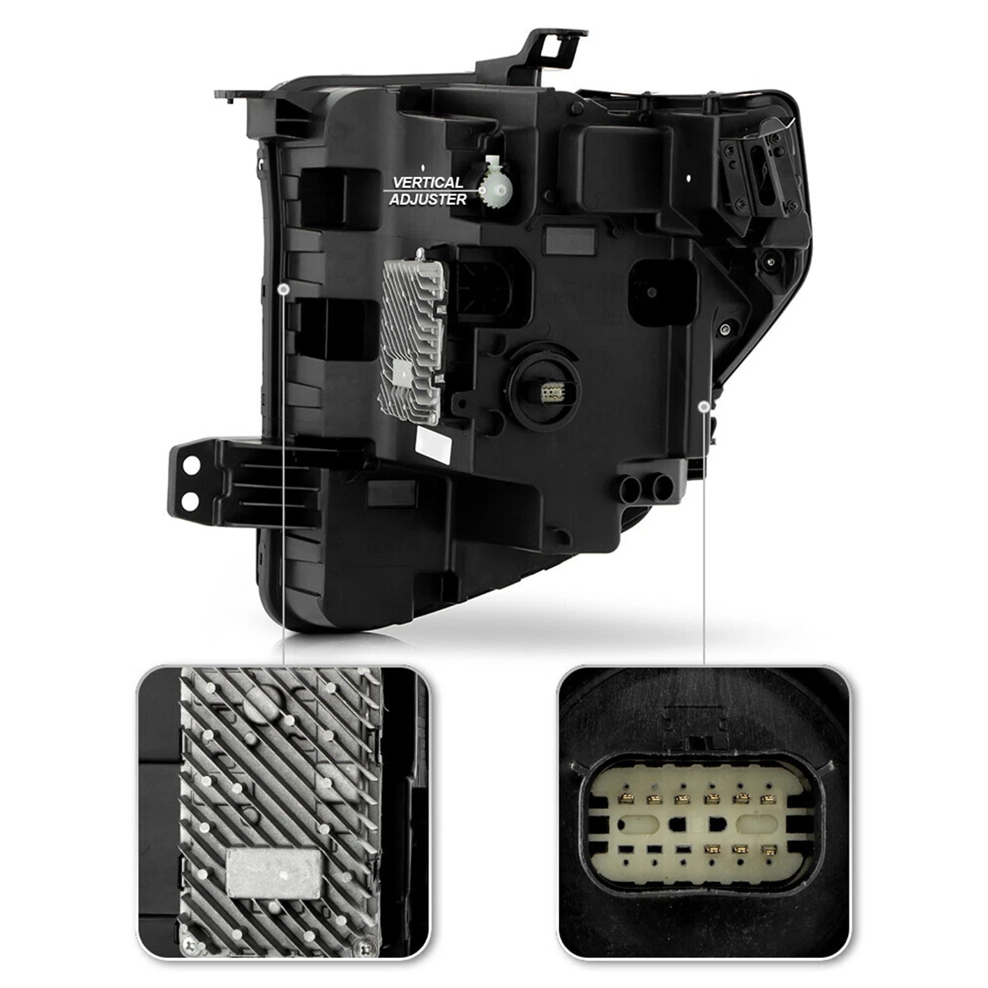 Full LED Headlight for GMC Sierra 1500 SLT/Denali (2022–2024) Right Side