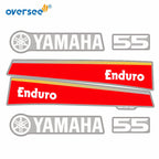 Sticker Kit for Yamaha 55HP 2T Outboard (Anti-UV, Not Fade)