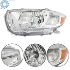 Set of 2 Headlights for Toyota Highlander (2008-2010) Amber