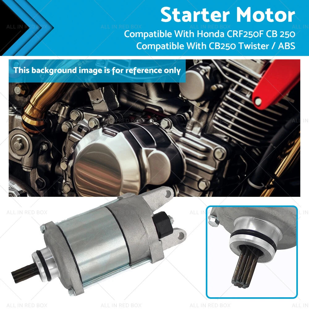 Starter Motor for Honda CRF250F CB250 Twister/ABS (2016–2020)