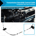 Transmission Gearshift Control Cable for Ram ProMaster (2014–2019) 68166623AC