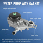 Water Pump with Gasket for Chevrolet GMC Tahoe Yukon (2000–2006)