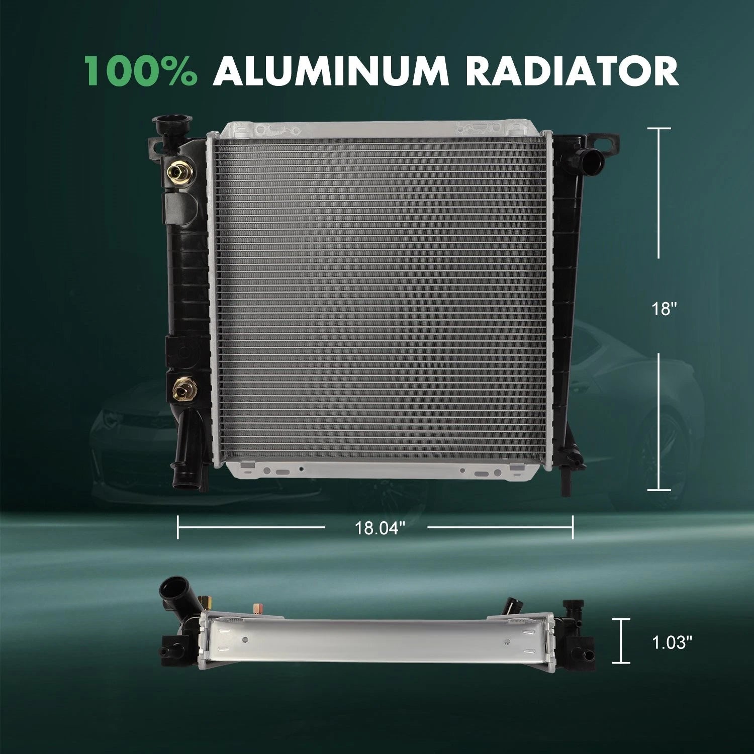Radiator for Ford Explorer Ranger Mazda B4000 (1991–1994)