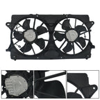 Dual Radiator Condenser Cooling Fan Assembly for Chevrolet Silverado 1500