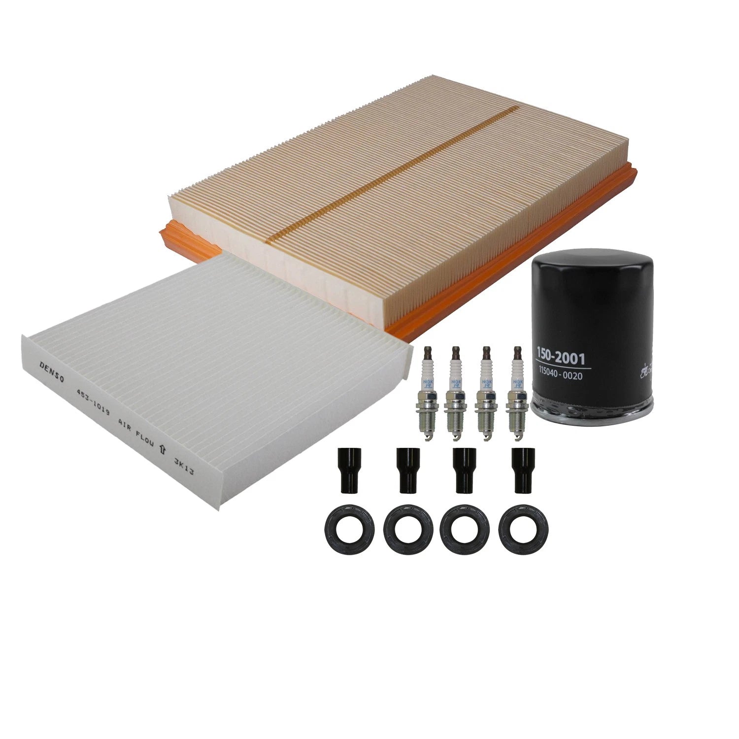 Tune Up Kit with 4 Spark Plugs & Boots for Lexus HS250h (2010–2012)