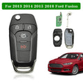 1 Pcs Keyless Entry Flip Key Fob for Ford Fusion (2013–2016) 5924003