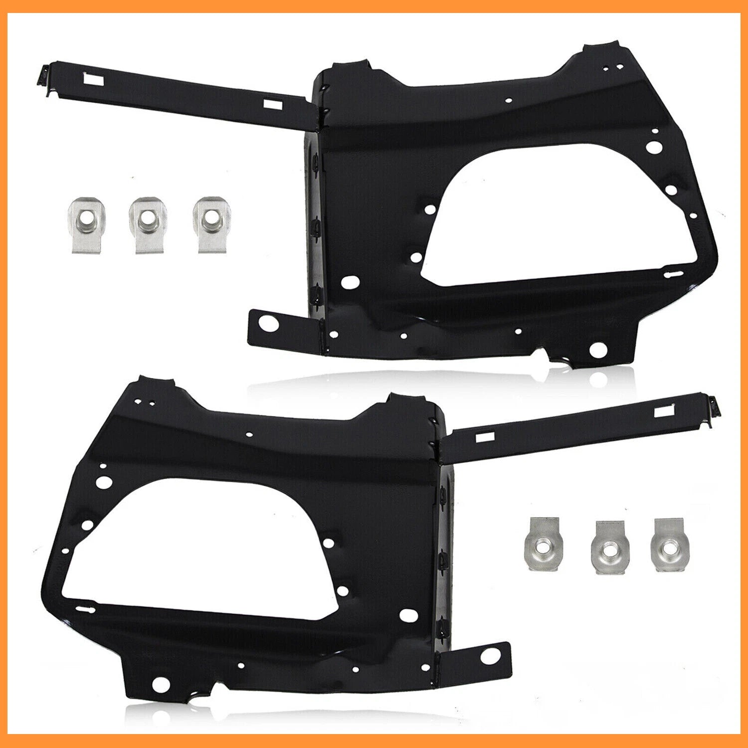 Set of 2 Front Bumper Bracket Kit for Dodge Ram 2500 3500 (2010–2018) 68064329AD