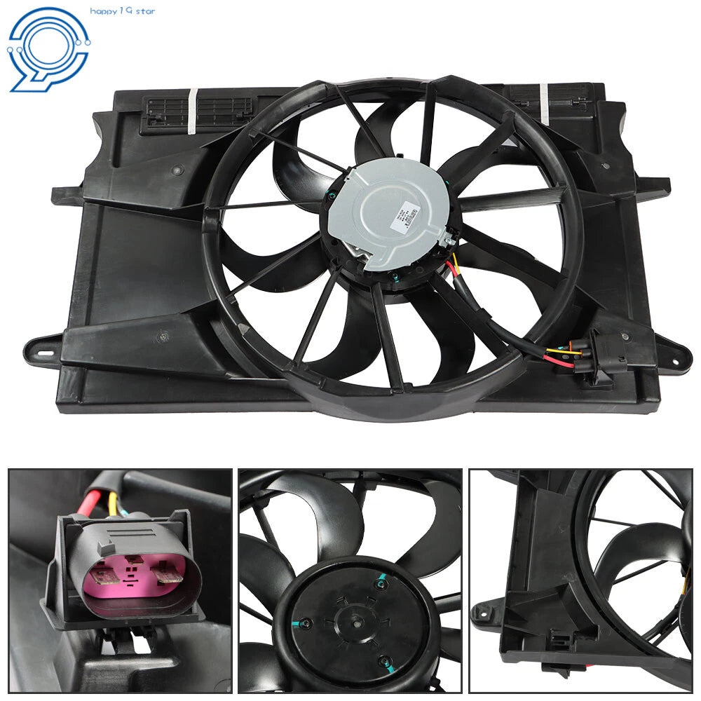 Radiator Cooling Fan Assembly for Chevy Cruze 2017-2019
