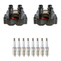 Set of 2 Ignition Coils & 8 NGK Platinum Spark Plugs for Ranger