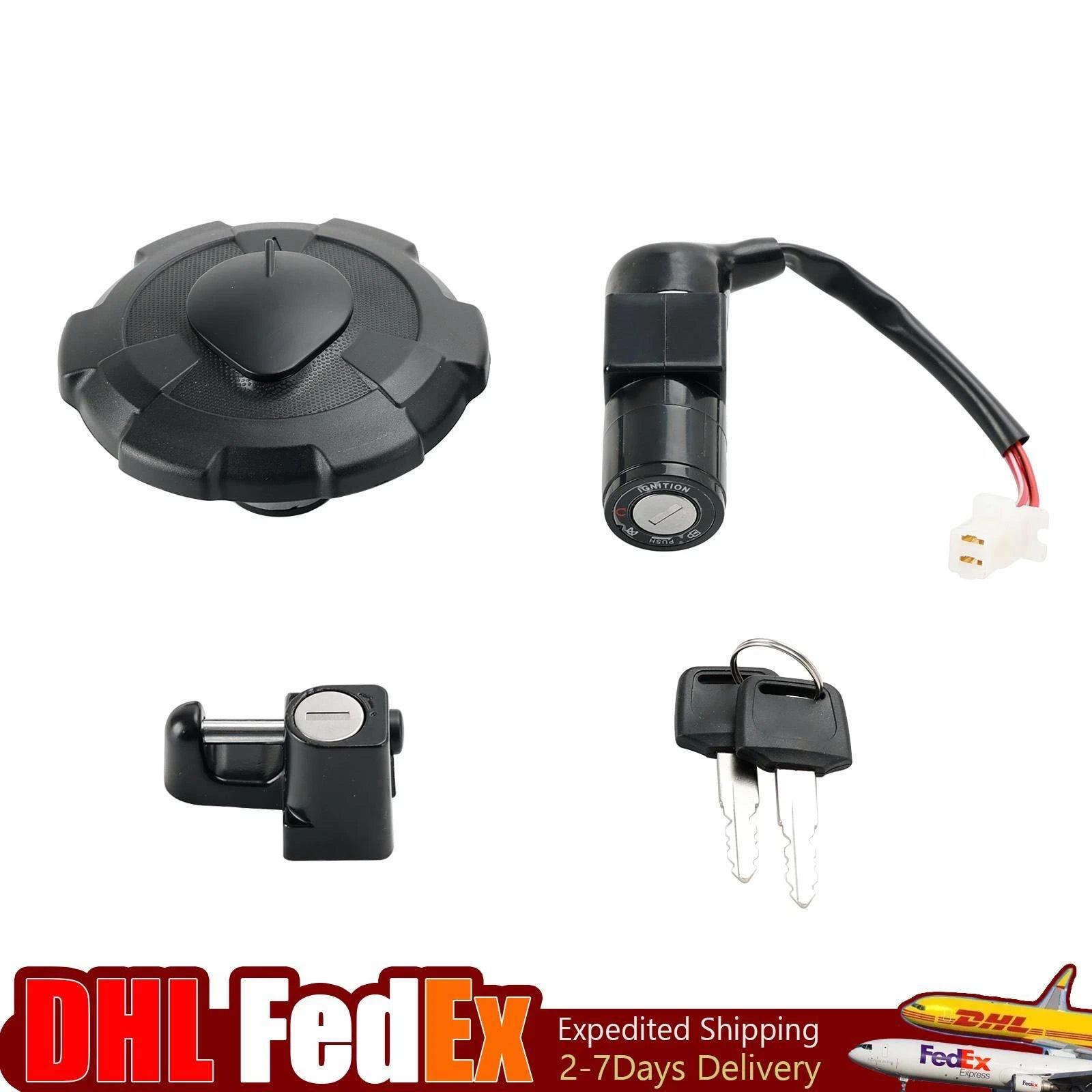 Ignition Switch Lock Set 2 Keys for Honda CRF150L (2017–2024) #2